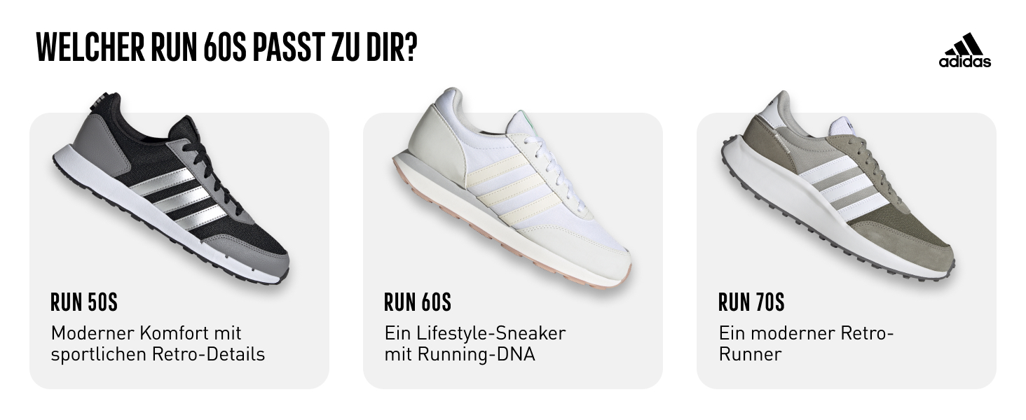 Чоловічі кросівки Adidas Run 60s 4.0 білі/чорні JR6622, розмір 43 1/3 EU