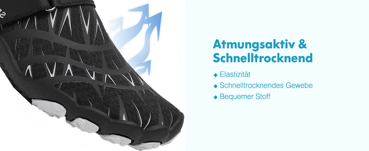 Чоловічі та жіночі аквашузи для плавання та відпочинку на пляжі, швидковисихаючі, антиковзаючі, розмір 35-47, колір блакитний