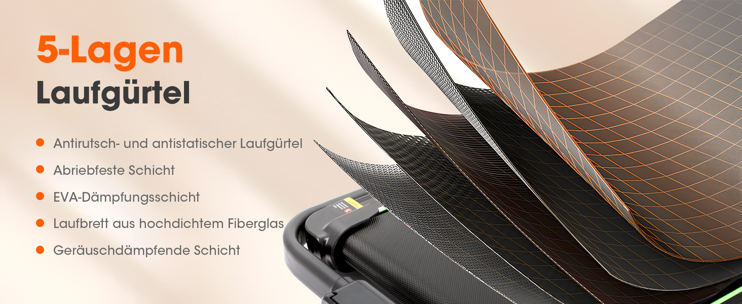 Бігова доріжка Alphaflow для дому та офісу, складана Walking Pad з нахилом 4%, LED-дисплеєм та пультом керування