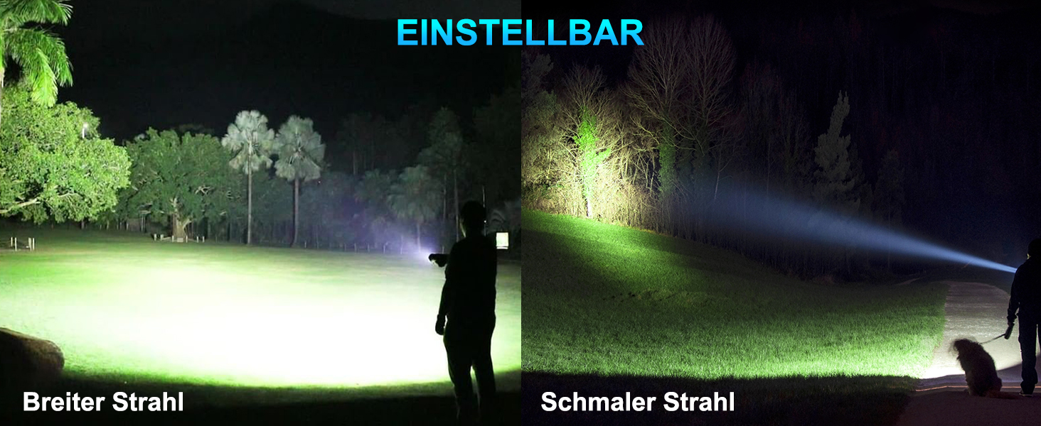 Тактичні ліхтарі Zeusfire 2 шт. 1000000 люмен, водонепроникні IPX6, 5 режимів, для кемпінгу, туризму, тактики, чорний