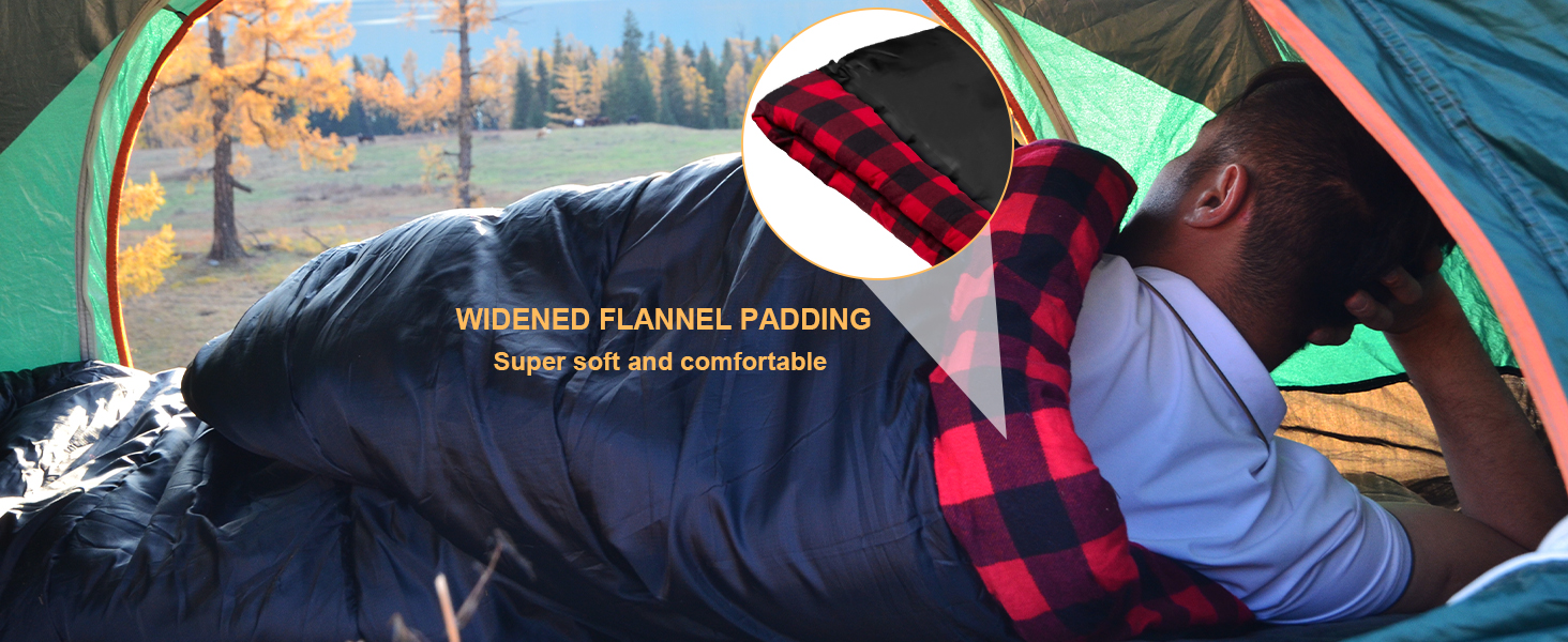 Спальний мішок фланелевий теплий 3-4 сезони XXL з бавовняним утеплювачем для дорослих, відпочинку на природі, риболовлі, кемпінгу, походів, легкий, для дому та вулиці, блакитний з 2lbs наповнювачем (червоний з 2lbs наповнювачем)