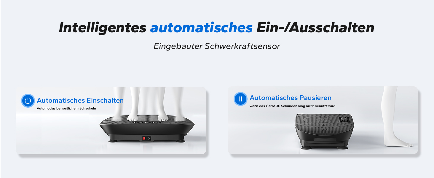 Вібраційна платформа MERACH для тренувань всього тіла, побудова та формування м'язів, автоматичне регулювання швидкості, Bluetooth-динамік, чорний