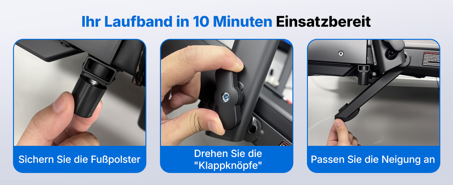 MERACH Walking Pad - біговий доріжки 3-в-1 для дому та офісу, регулювання нахилу 0-6%, швидкість 0-12 км/год, тиха робота 45dB, LED дисплей