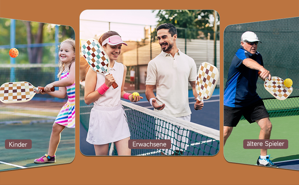 Набір для піклболу: 4 ракетки, м'ячі та сумка | Піклбол для початківців | Графіт та скловолокно