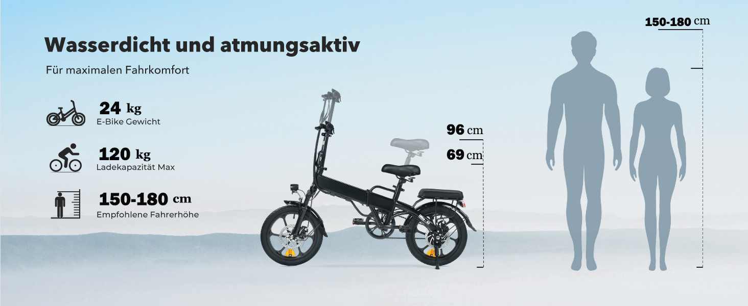 Електровелосипед Finbike 16