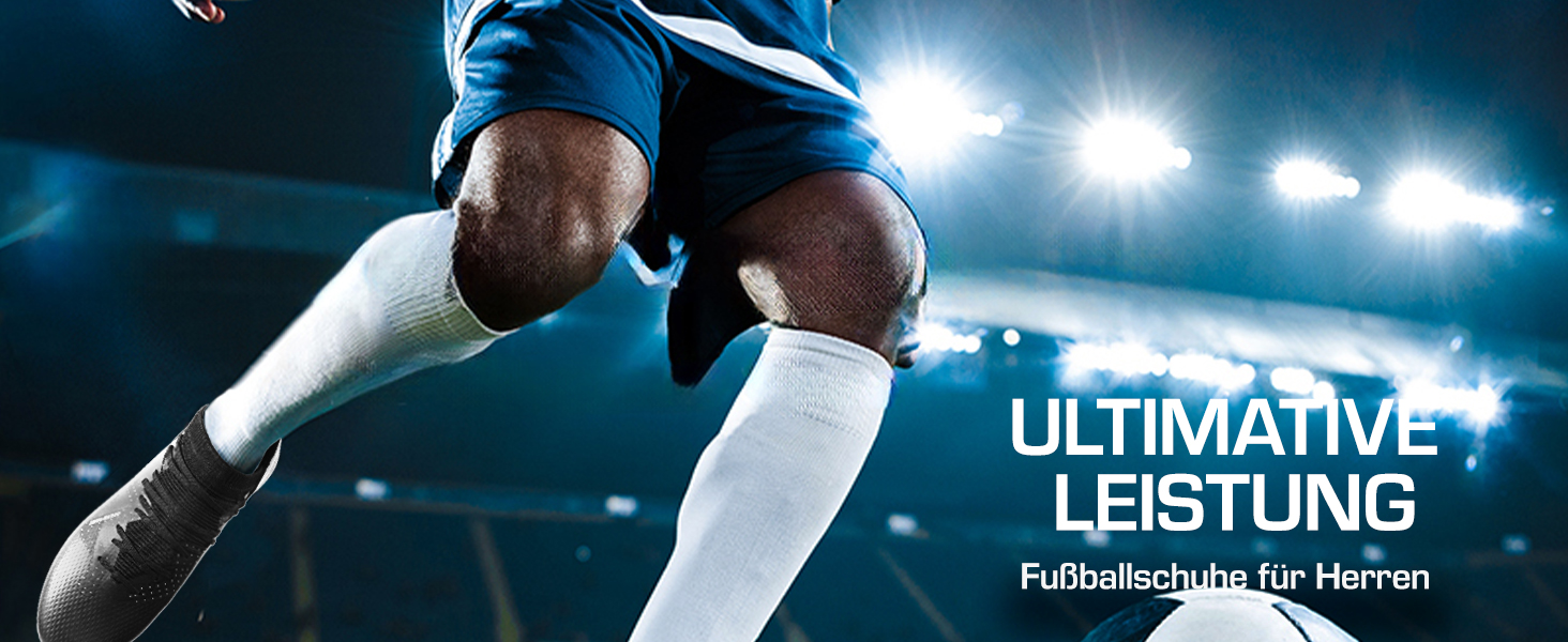 Чоловічі футбольні бутси DREAM PAIRS - професійні, для тренувань та гри на вулиці, 46 EU, неоново-зелені