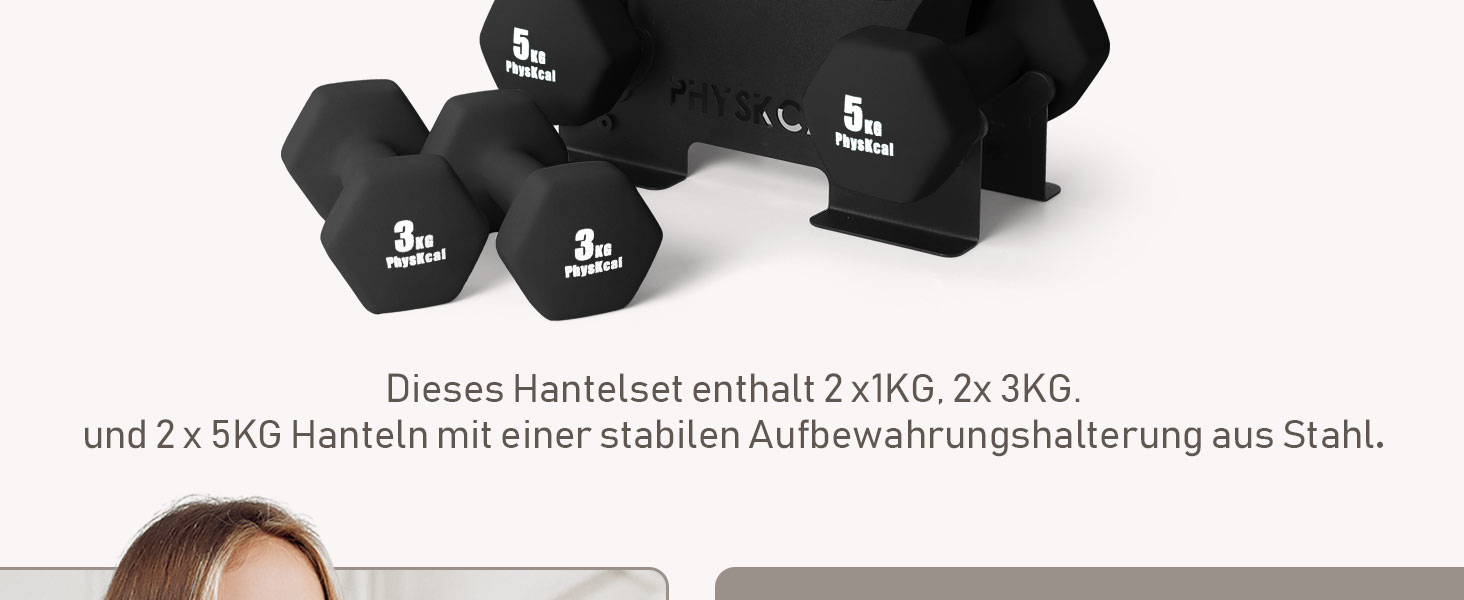 Набір гантелей KurzhanTel-Set 30 кг з підставкою для домашніх тренувань та фітнес-залу | Чорний