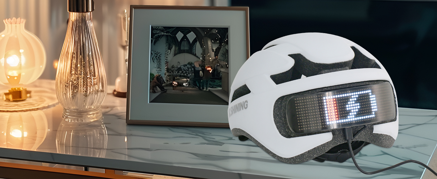 Велосипедний шолом PChero з LED-підсвіткою, поворотниками, Bluetooth, дисплеєм та тахометром, для MTB і шосейних велосипедів, розмір 58-62 см, для чоловіків і жінок