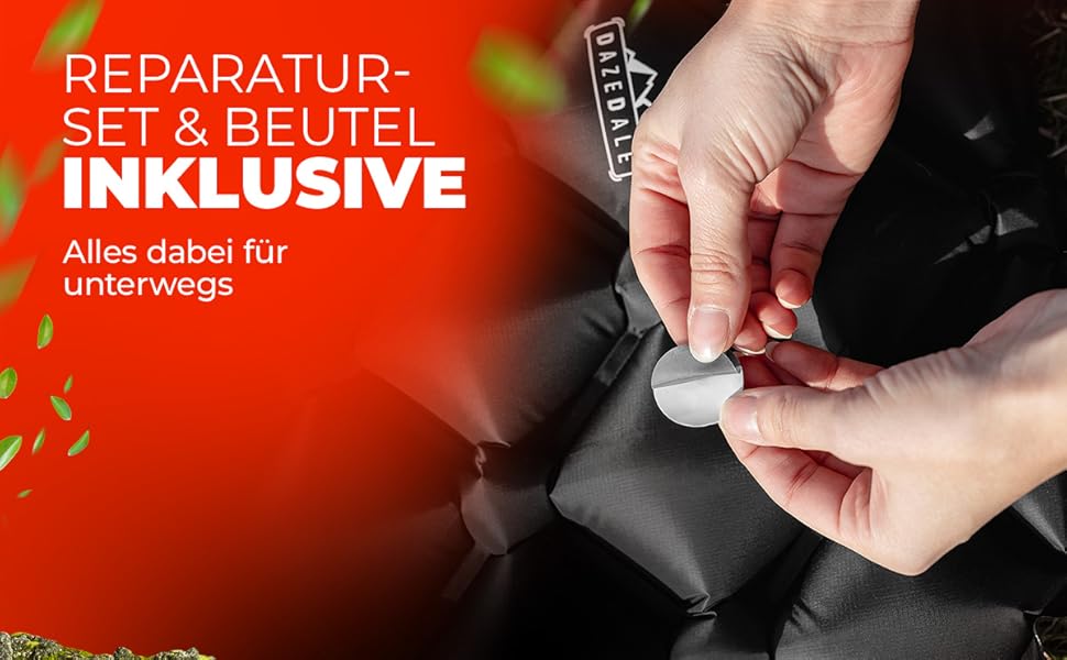 IsoMatte Dazedale для кемпінгу: ультралегка, тиха, компактна | Спальний килимок для туризму та відпочинку на природі