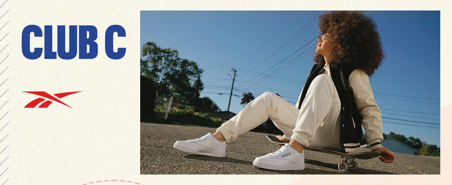 Кросівки Reebok Club C 85 чоловічі, білі, 41 EU