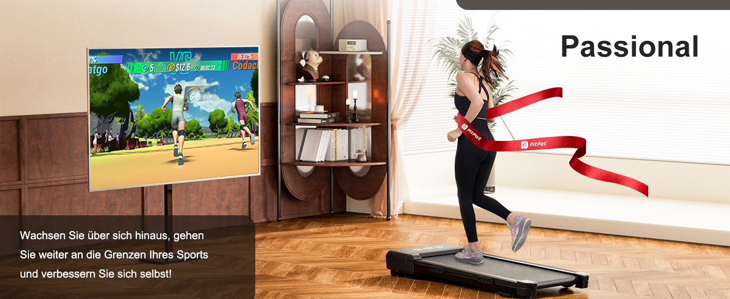 Lacuffy Бігова доріжка Treadmill з нахилом 9% та функцією Auto, біговий Treadmill для дому, максимальне навантаження 136 кг, Treadmill-стіл з керуванням через APP, 3HP тихий Treadmill з тренувальними курсами та багатокористувацьким режимом, чорний