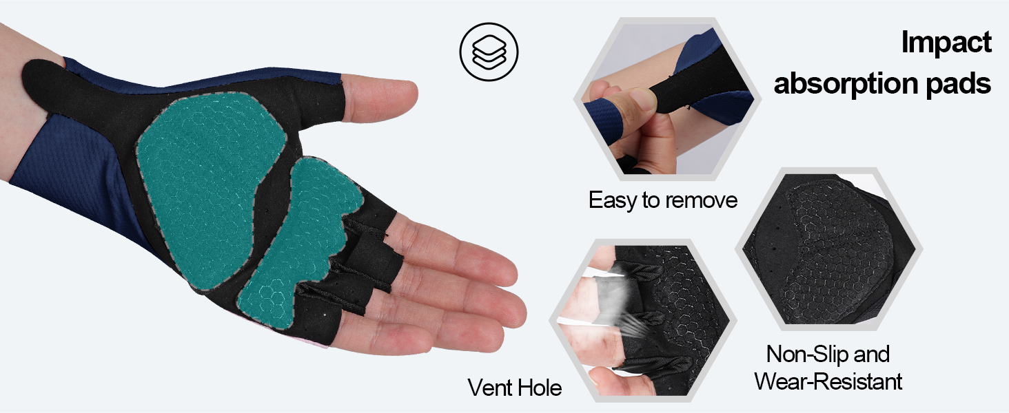 Велосипедні рукавички INBIKE для чоловіків Habfinger, літні, ударостійкі, дихаючі, світловідбиваючі, IHC220, Зелені (XXL, Синій)