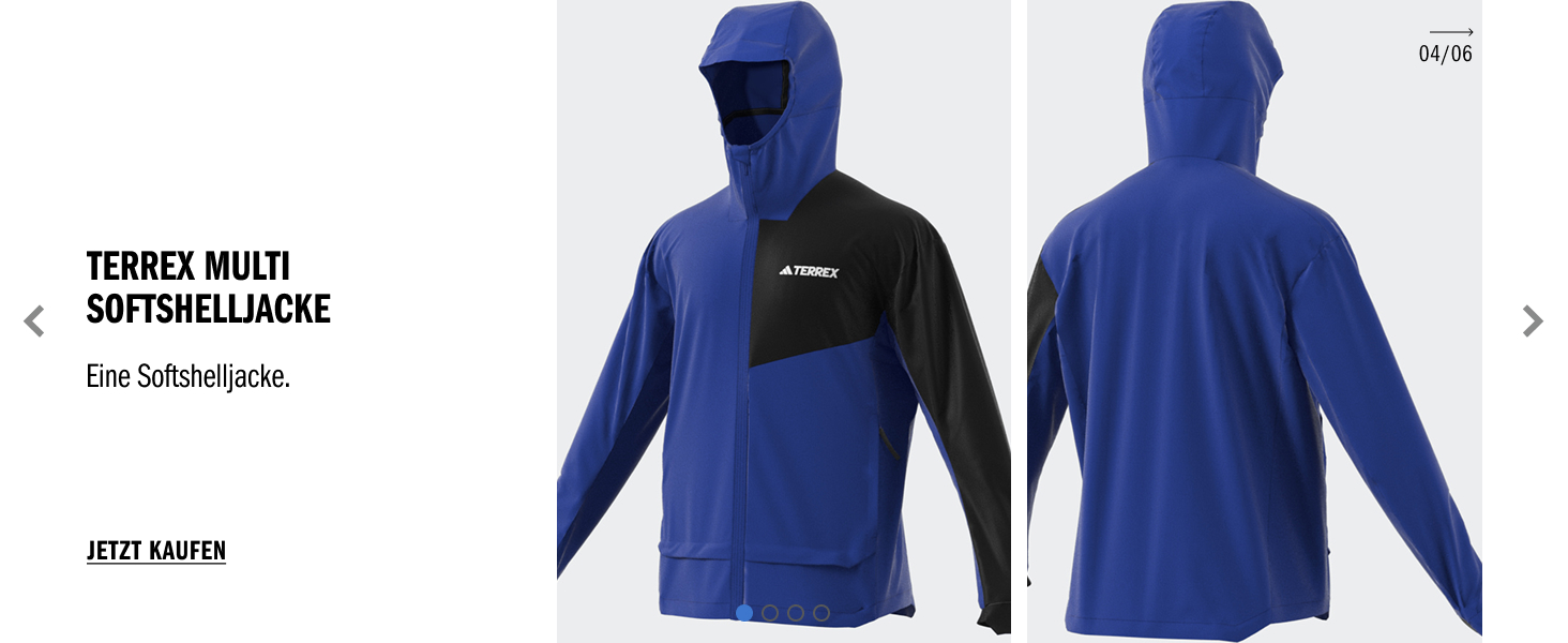 Чоловіча флісова куртка-світшот adidas Terrex Multi Full Zip, чорна, розмір L