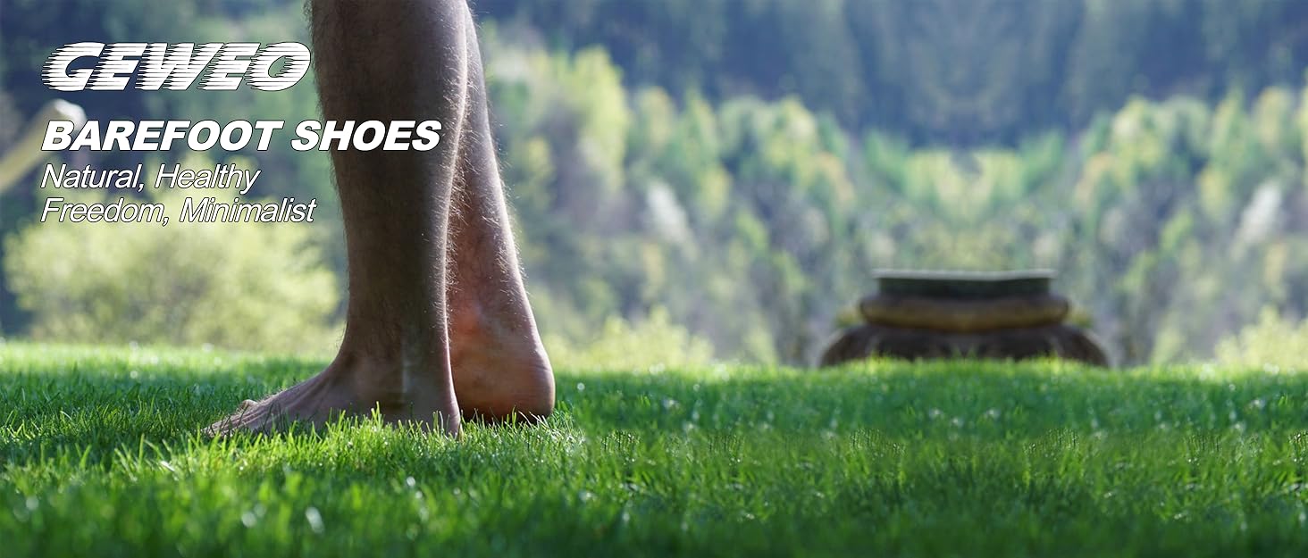 Geweo Взуття для пішохідної ходьби (Barfuss Schuhe) для жінок та чоловіків. Зручні кросівки з широкою передньою частиною, легкі спортивні тапочки для фітнесу, джогінгу, трейлу, хандрі. Zero-Drop підошва, унісекс, розміри 37-47 EU, винно-червоний колір.