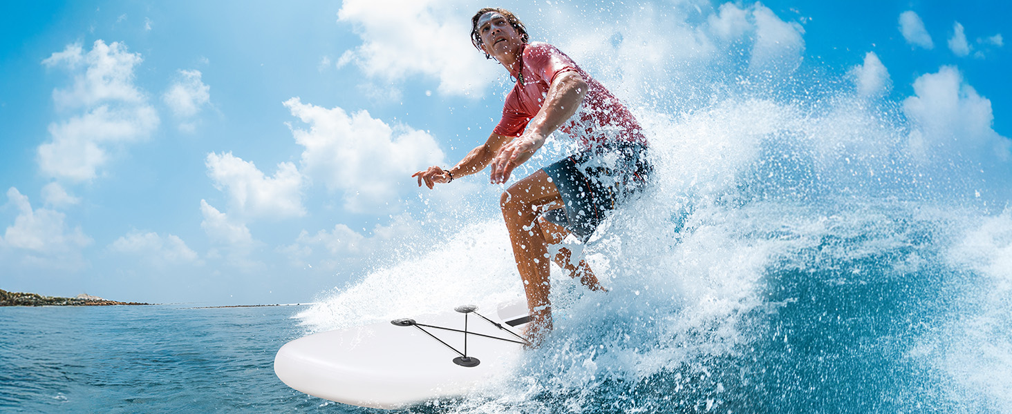 Надувний SUP дошка Stand Up Paddle 305см для дорослих, 200кг, для 2 осіб, з аксесуарами