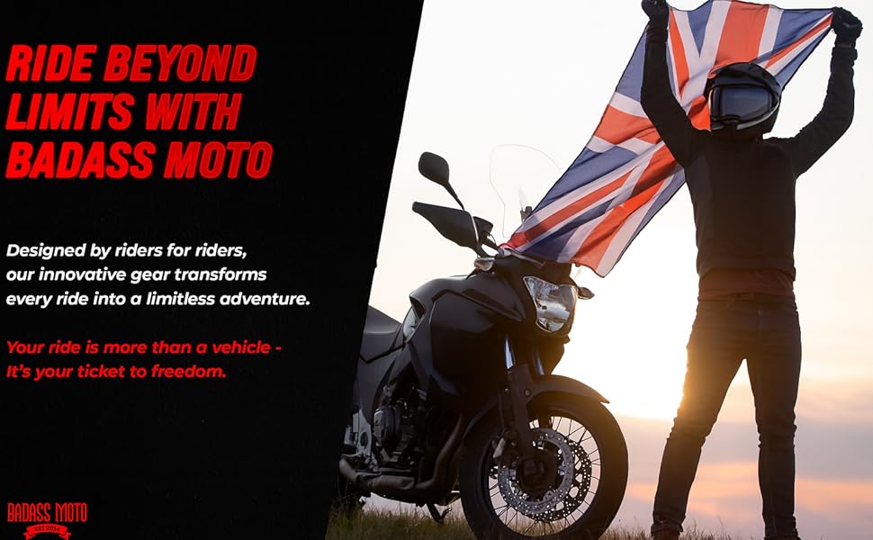 Водонепроникний чохол для мотоцикла Badass Moto Ultimate Heavy Duty — захисний зовнішній чохол від сонця та дощу для Harley Davidson, розмір Medium