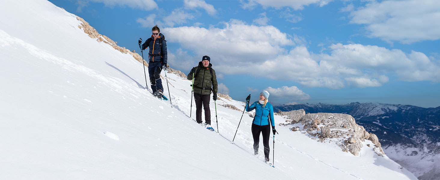 Снігоступи SnowClimber M 25' зелений, кріплення з тріскачкою