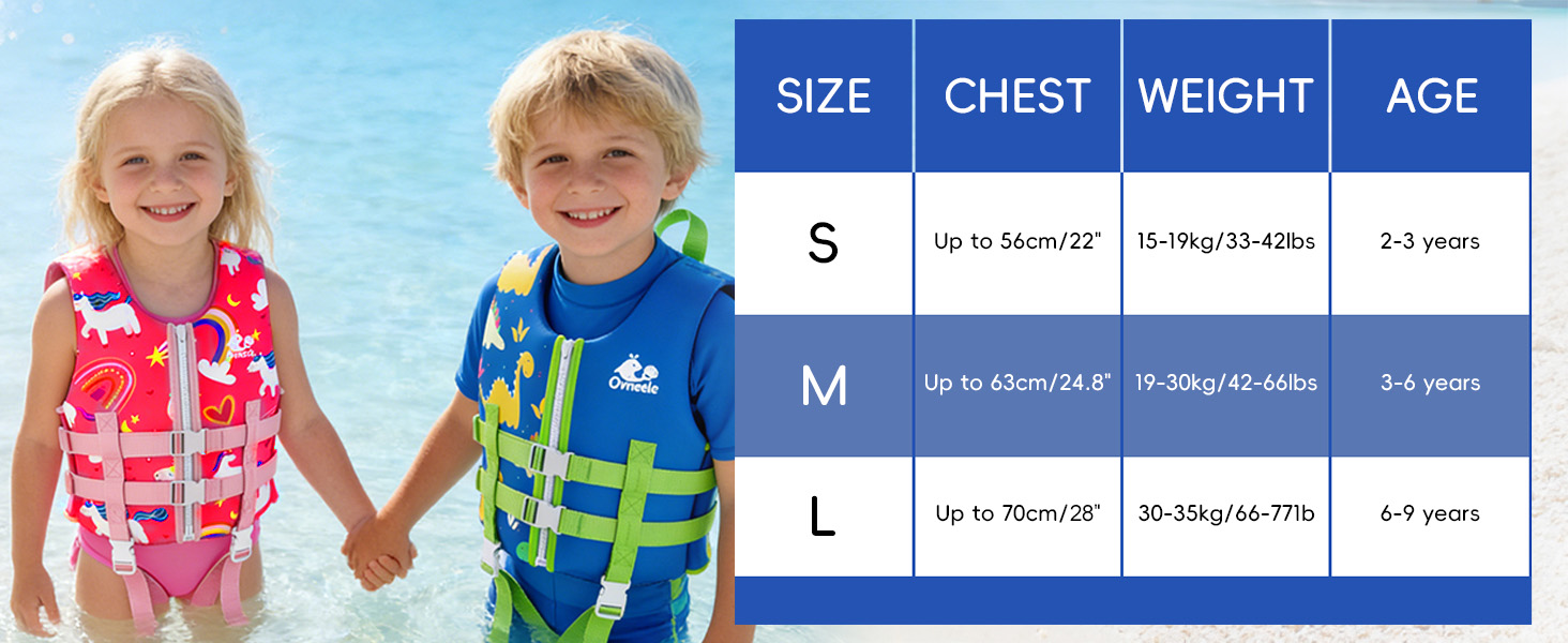 Дитячий рятувальний жилет Kinder Float Jacket рожевий, 19-30 кг, 3-6 років