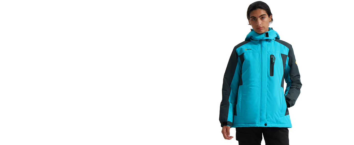 Чоловіча куртка GEMYSE для сноубордингу та лижного спорту, вітро- та водонепроникна, з флісовою підкладкою, зимова, з капюшоном, XL, сірий колір