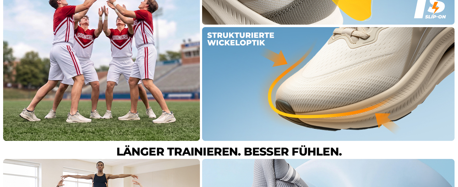Чоловічі спортивні кросівки ALLSWIFIT для бігу та фітнесу, сірі, slip-on, з підтримкою своду стопи та амортизацією, дихаючі, розмір 42 EU