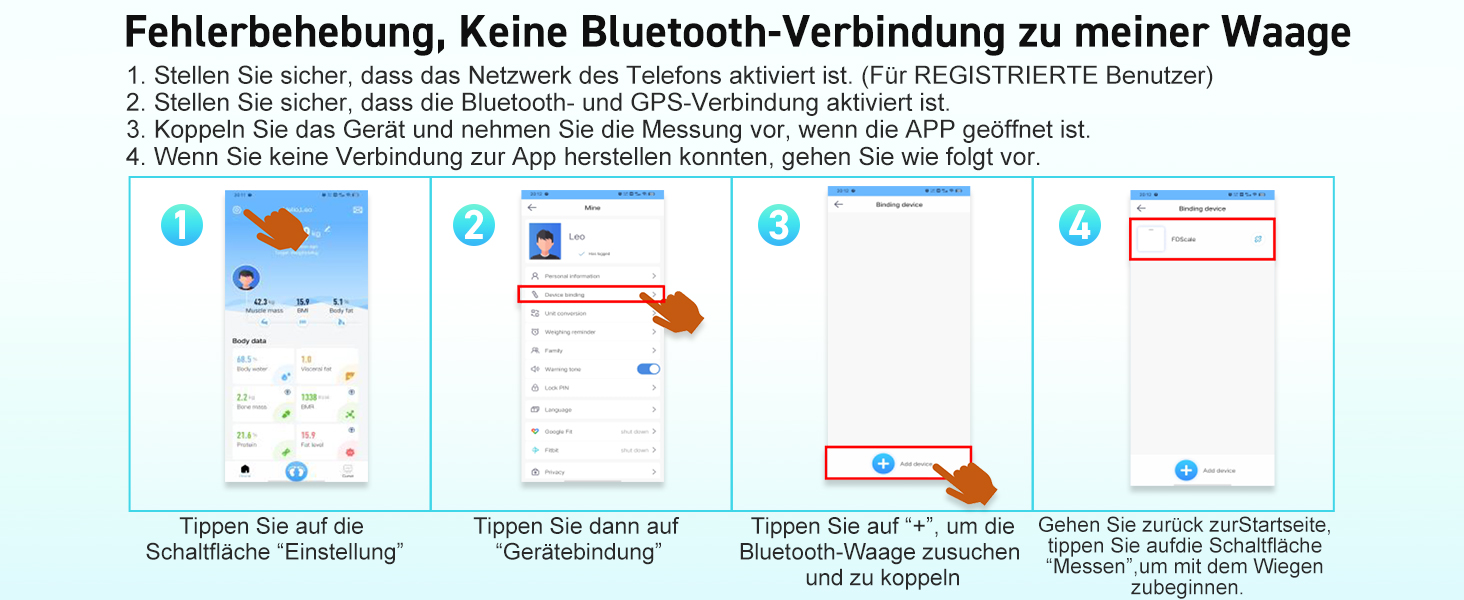 Інсмарт Розумна вага з великим дисплеєм, 227 кг/500 фунтів, аналіз складу тіла, Bluetooth, APP, 18 показників (BMI, вага, жир, пульс, м'язи). Білий/Помаранчевий