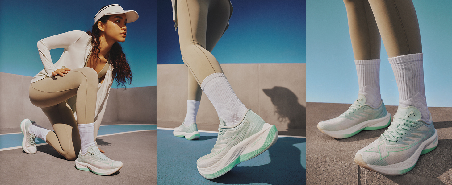 Чоловічі бігові кросівки XTEP One-Piece, літні, сітчасті, дихаючі, з амортизацією, для бігу та спорту (44 EU, флуоресцентний помаранчевий)