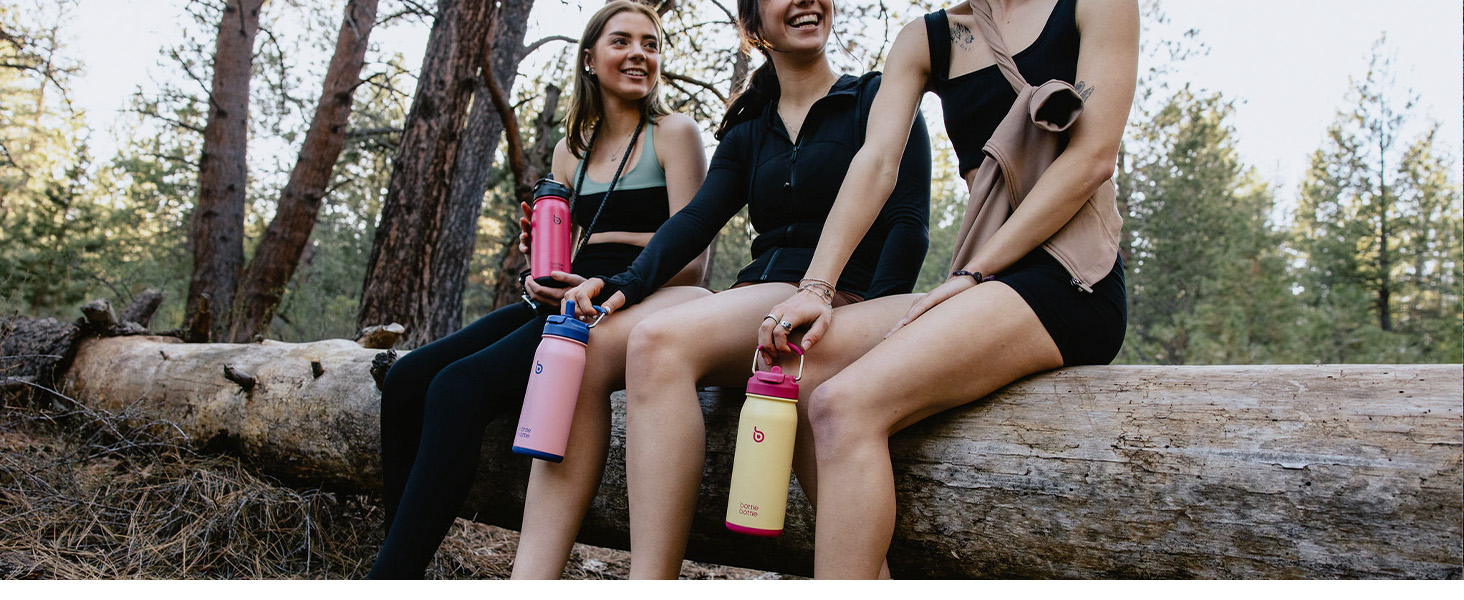 Фляга для води BOTTLE Edelstahl 473мл з трубочкою та відділенням для пігулок - BPA Free, для універу, школи, спорту, дитячого садка (сіра)