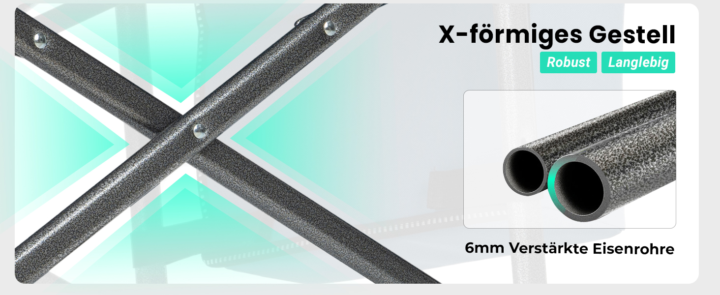 Крісло для кемпінгу OVERMONT: складне, з підспівателем та сумкою-холодильником - до 180 кг, чорне