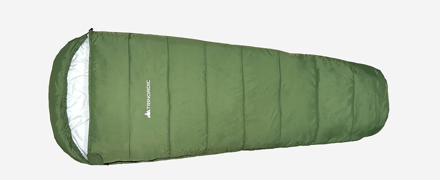 Спальний мішок Trinordic 780g Ultraleicht - легкий, компактний для кемпінгу, трекінгу та байкпакінгу