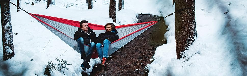 Гамак Amazonas Ultra-Light Silk Traveller XXL 320x230 см до 200 кг - надлегкий шовковий гамак для подорожей
