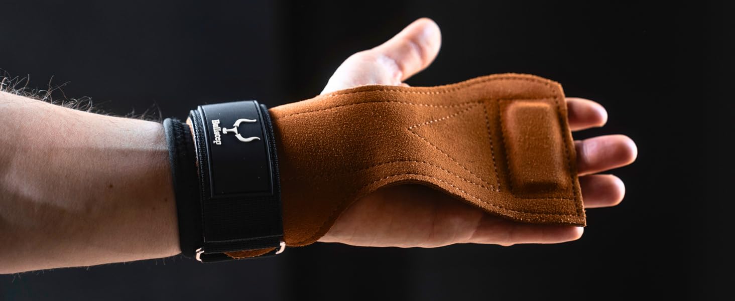 Навантажувальні петлі для тренувань Zughilfen: шкіряні ручки для кроссфіту, підйомники для тяги, захист зап'ястя, бодібілдинг