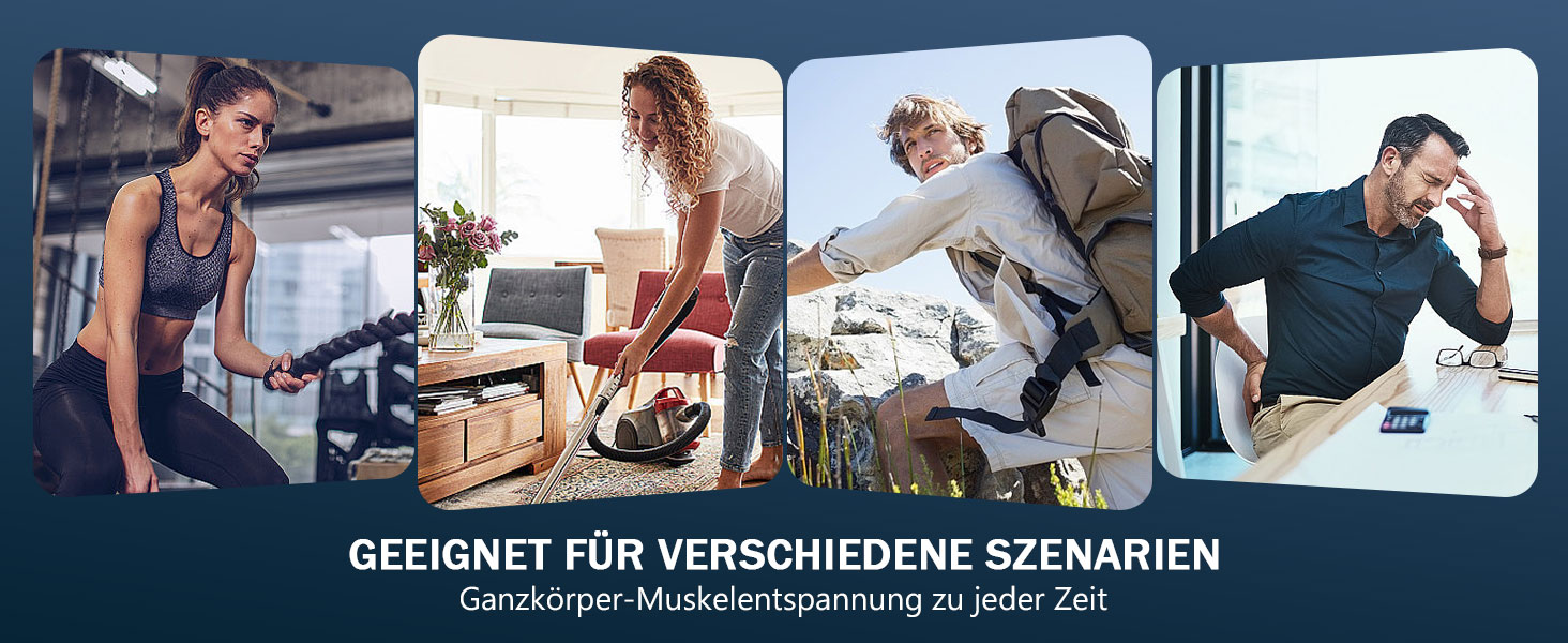 Електрична масажна пістолета з підігрівом та охолодженням для глибокого масажу м'язів