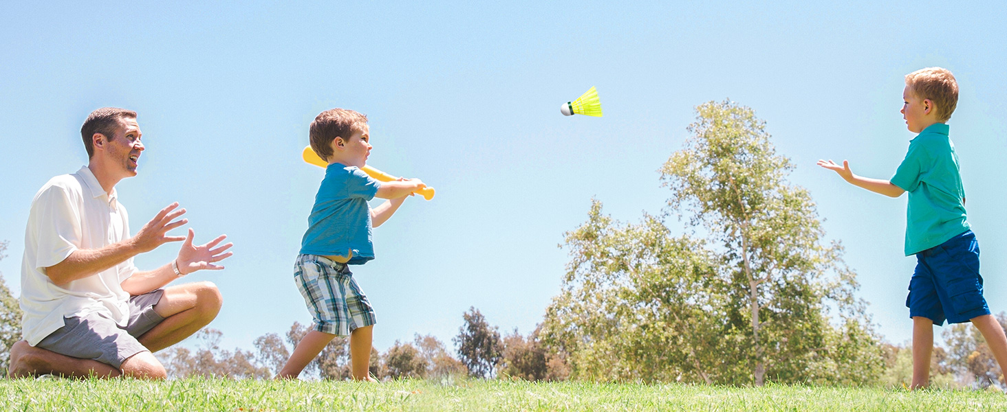 Волан для бадмінтону HIRALIY нейлон, 12/24 шт., висока швидкість, для тренувань та гри в приміщенні/на вулиці, для молоді