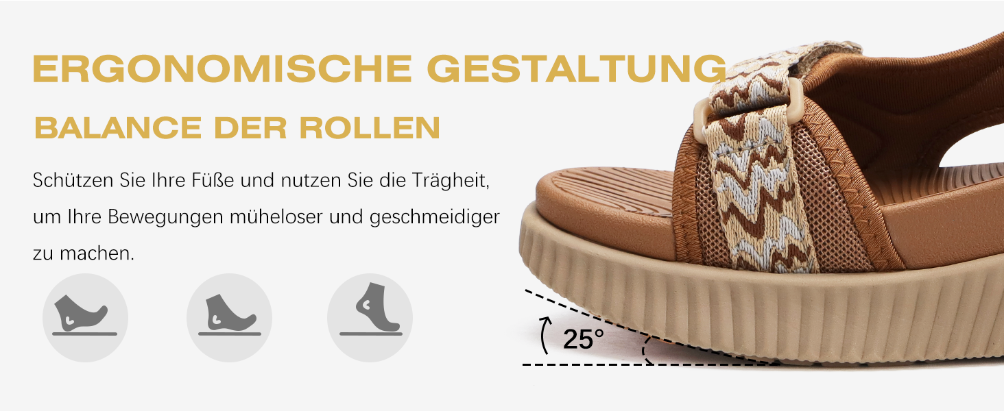 Жіночі трекінгові сандалії KuaiLu: зручні, ортопедичні, для туризму та відпочинку на природі. Легкі, з регульованою застібкою-липучкою, для літа, підходить при фасціїтісу. Колір: бежевий, розмір 39 EU.