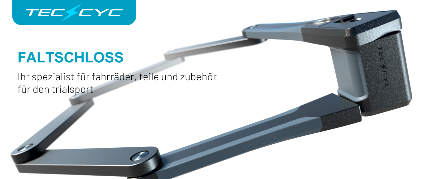 Надійне велозамок Faltschloss 86 см з 3 ключами: захист від крадіжки, міцний, з карбонової сталі, з кріпленням