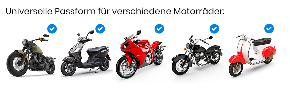 Захисний чохол для мотоцикла Favoto: водовідштовхуючий, пилонепроникний, з UV-захистом, XXL, 245x105x125 см