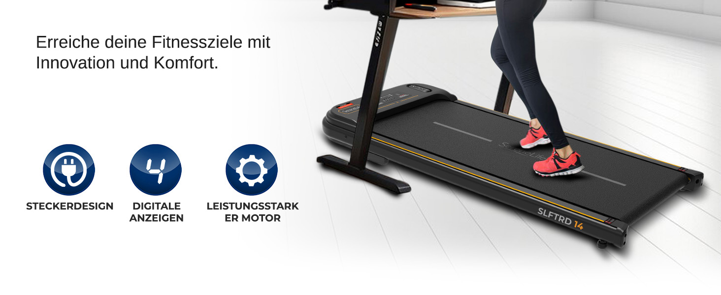 Ходунка SereneLife SL14 для дому: компактна, складна, з LED-дисплеєм та керуванням через додаток, тихий двигун, до 10 км/год