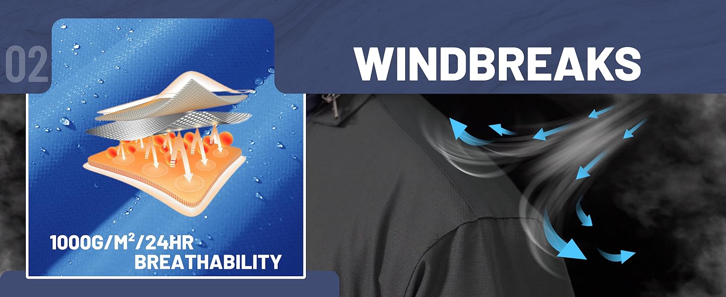 TACVASEN чоловіча зимова водонепроникна вітрозахисна куртка з флісовою підкладкою, теплий сноубордний/гірськолижний костюм з капюшоном, сірий XL