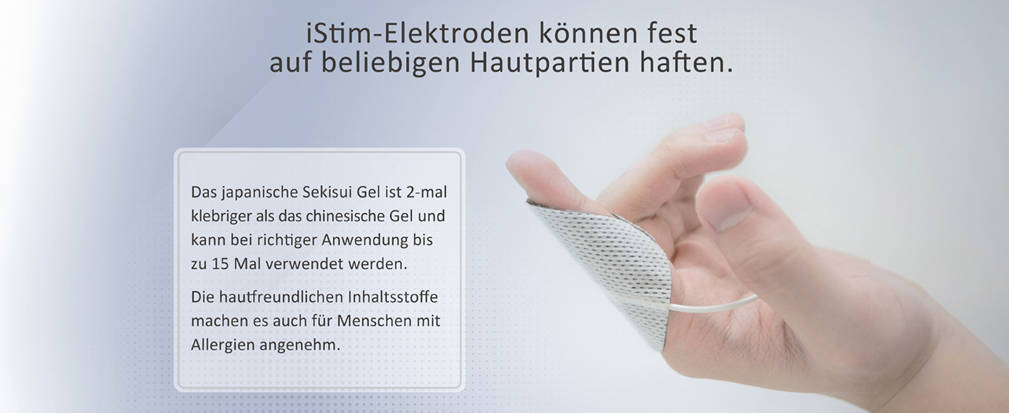 iStim EV-805 TENS EMS: 4-канальний апарат для електростимуляції та масажу - зняття болю в спині, шиї, плечах, ногах. Комплект з 16 електродів та батарейками AA