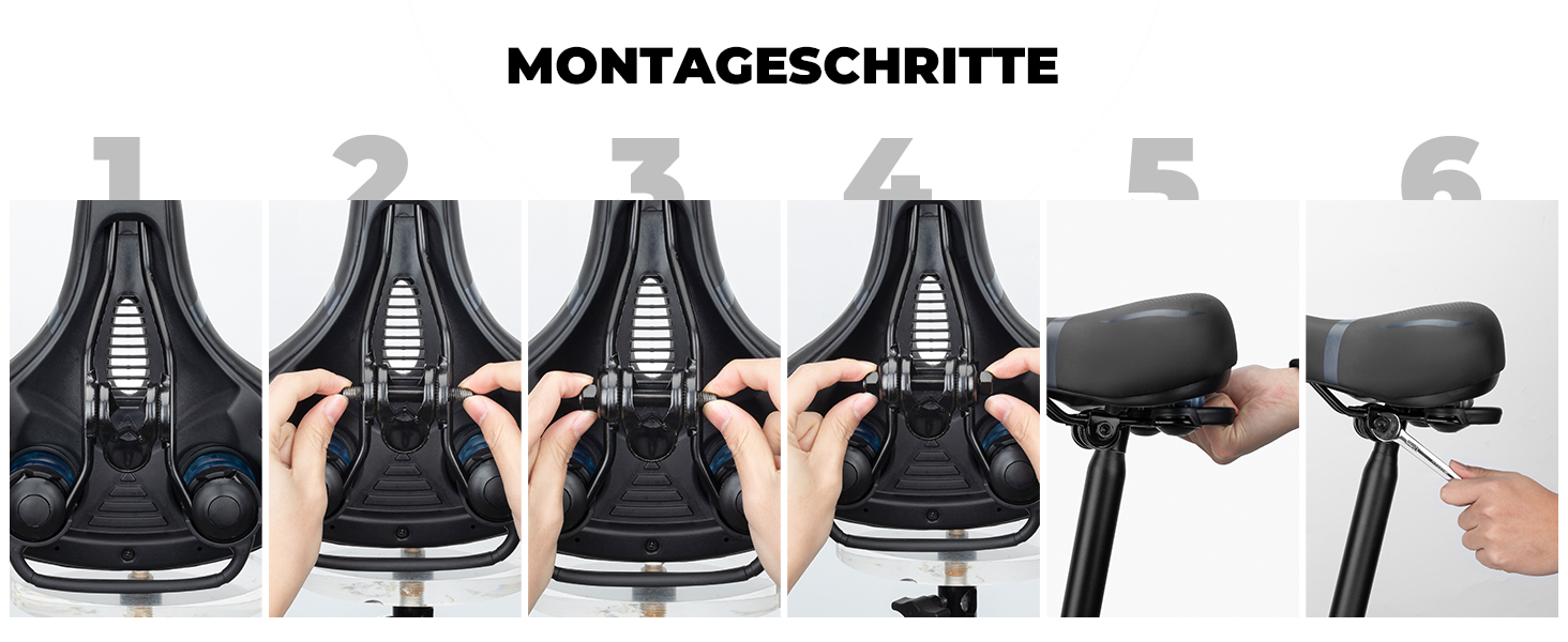 Велосипедне сідло ROCKBROS з Memory Foam для жінок та чоловіків, зручне та зняття тиску, для MTB, City та Trekking велосипедів, коричневе