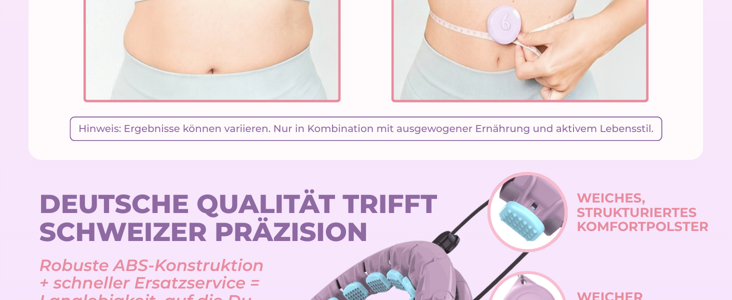 Розумний хулахуп Swiss Activa+ S2 XXL для дорослих, синій