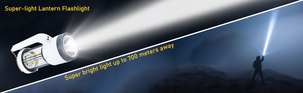 LED кемпінговий ліхтар CREATESTAR: зарядний, з ліхтариком, USB, диммування, IP43, водонепроникний, для туризму, відпочинку, надзвичайних ситуацій