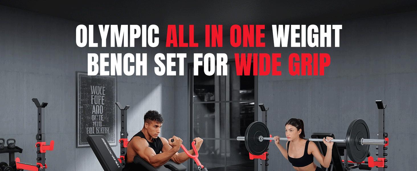 Складана тренажерна лава YOLEO 10 в 1 для дому: регульована, з полицями для дисків, для пресу та згинання ніг