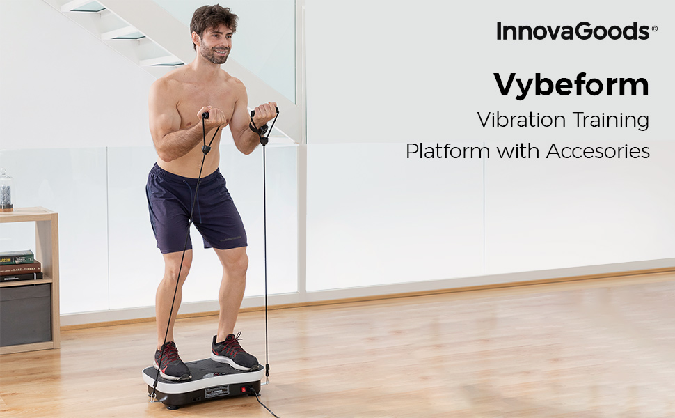 Вібраційна платформа InnovaGood Vybeform, тонізує м'язи, покращує кровообіг