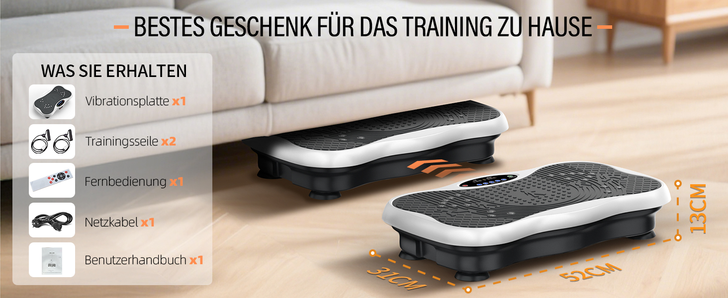 Віброплатформа для дому з пультом та Bluetooth, Vibro Shaper для всього тіла