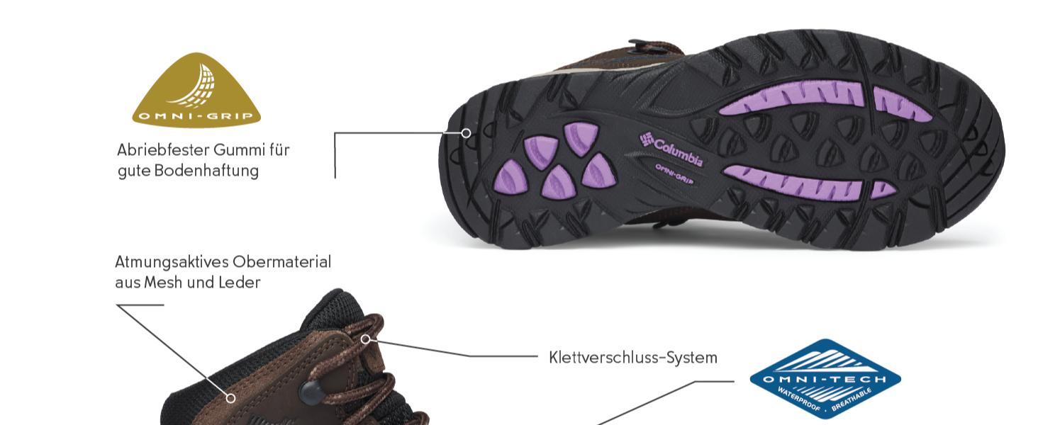 Черевики туристичні жіночі Columbia Newton Ridge Plus, чорний (Black x Chalk), 38 EU