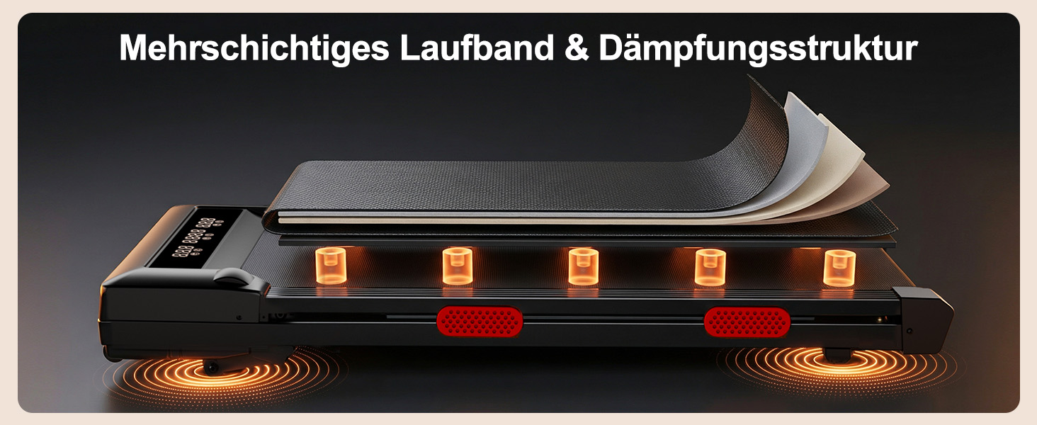 Бігова доріжка Lacuffy Walking Pad з нахилом для дому та офісу, керування через додаток, AI-тренування, підтримує до 136 кг, 90 см, чорна