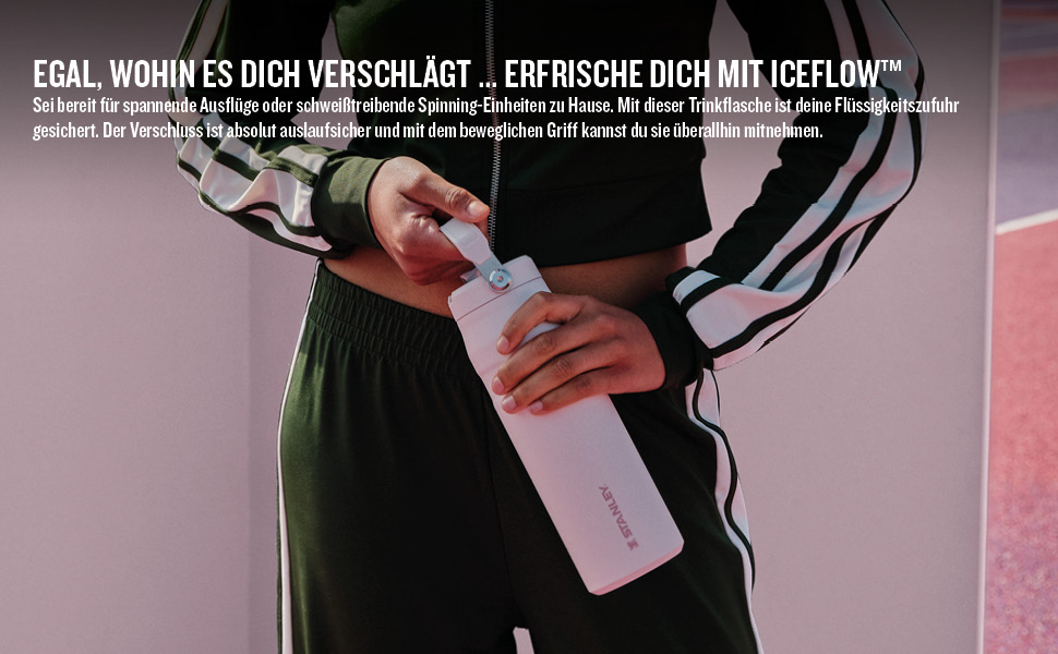 Термобутилка Stanley Flip Straw 2.0 0.7 л з трубочкою, термочашка для напоїв, зберігає холод до 12 годин, льодяне охолодження до 3 діб, BPA-free, не протікає, для тримача напоїв, можна мити в посудомийці, рожевий кварц