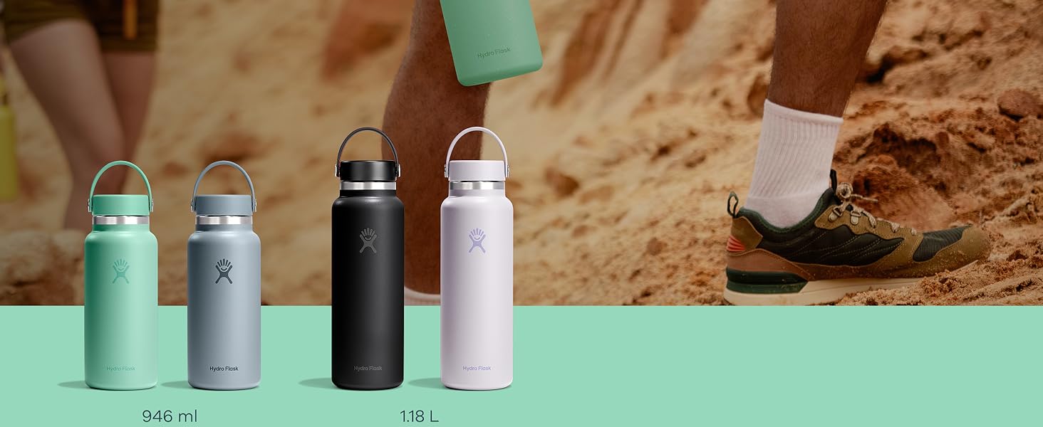 Спортивна пляшка для води Hydro Flask Wide Flex Cap Riff, 946 мл