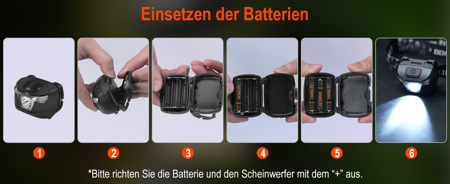 Кепка-ліхтар BORUIT BR01 LED, червоний промінь, акумулятор AAA, 4 режими світла, IP66, водонепроникна, для дорослих та дітей, кемпінг, біг, походи, риболовля, чорний